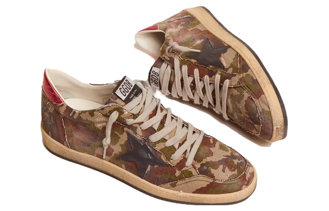 Lookbook Golden Goose Ball Star 'Green Low-Top' GMF00117.F002780.81605