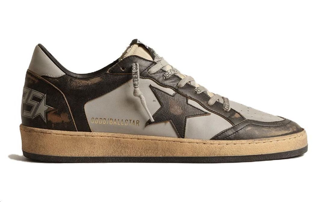 Order Golden Goose Ball Star 'Abu-abu Fashion Sepatu Low-top' GMF00327.F003999.81996