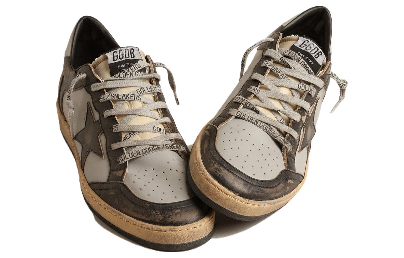 Lookbook Golden Goose Ball Star 'Abu-abu Fashion Sepatu Low-top' GMF00327.F003999.81996