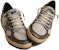 Golden Goose Ball Star 'Kelabu Fesyen Rendah' GMF00327.F003999.81996
