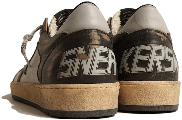 Golden Goose Ball Star 'Abu-abu Fashion Sepatu Low-top' GMF00327.F003999.81996 Lookbook Golden Goose Ball Star 'Abu-abu Fashion Sepatu Low-top' GMF00327.F003999.81996