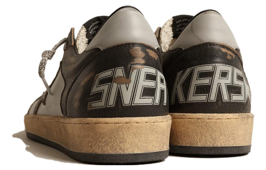 Shop Golden Goose Ball Star 'Abu-abu Fashion Sepatu Low-top' GMF00327.F003999.81996