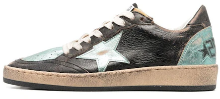 Golden Goose Ball Star 'Grey Leather Low-Top' GWF00117.F003227.90330 Golden Goose Ball Star 'Grey Leather Low-Top' GWF00117.F003227.90330