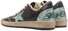 Lookbook Golden Goose Ball Star 'Kelabu Kasut Kulit Rendah' GWF00117.F003227.90330