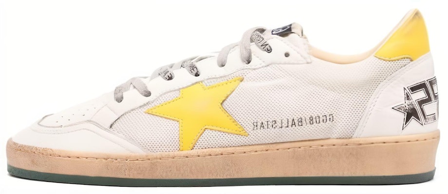 Golden Goose Ball Star 'Off White Yellow' GMF00117-F004761-82372 Buy Golden Goose Ball Star 'Off White Yellow' GMF00117-F004761-82372