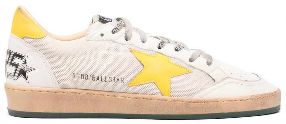 Golden Goose Ball Star 'Off White Yellow' GMF00117-F004761-82372 Order Golden Goose Ball Star 'Off White Yellow' GMF00117-F004761-82372