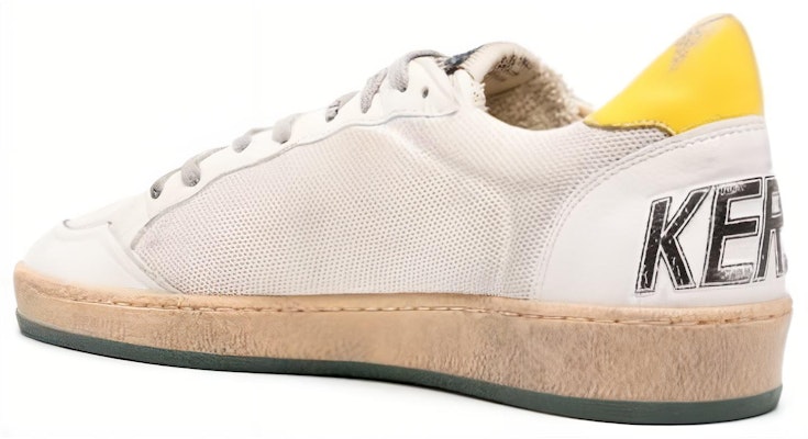 Golden Goose Ball Star 'Off White Yellow' GMF00117-F004761-82372 Lookbook Golden Goose Ball Star 'Off White Yellow' GMF00117-F004761-82372
