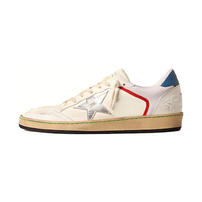 Golden Goose Ball Star 'White Blue'