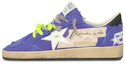 Buy Golden Goose Ball Star 'White Blue Distressed' GMF00117.F001265.50596
