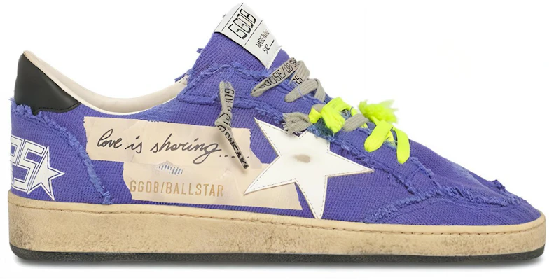 Golden Goose Ball Star 'White Blue Distressed' GMF00117.F001265.50596 Order Golden Goose Ball Star 'White Blue Distressed' GMF00117.F001265.50596