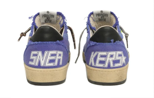Golden Goose Ball Star 'White Blue Distressed' GMF00117.F001265.50596 Shop Golden Goose Ball Star 'White Blue Distressed' GMF00117.F001265.50596