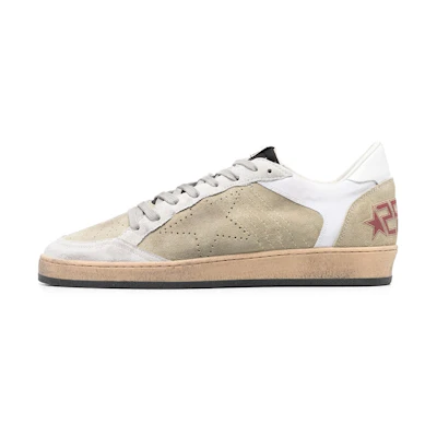 Golden Goose Ball Star 'White Brown'