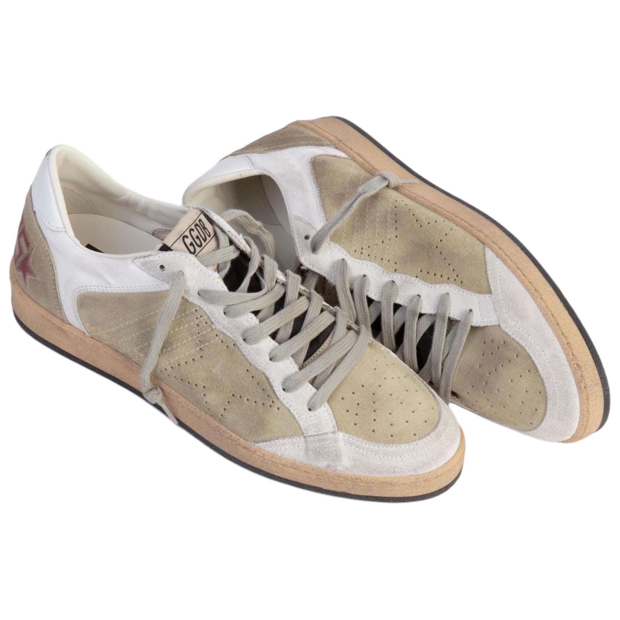 Purchase Golden Goose Ball Star 'White Brown' GMF00493.F004202.82179
