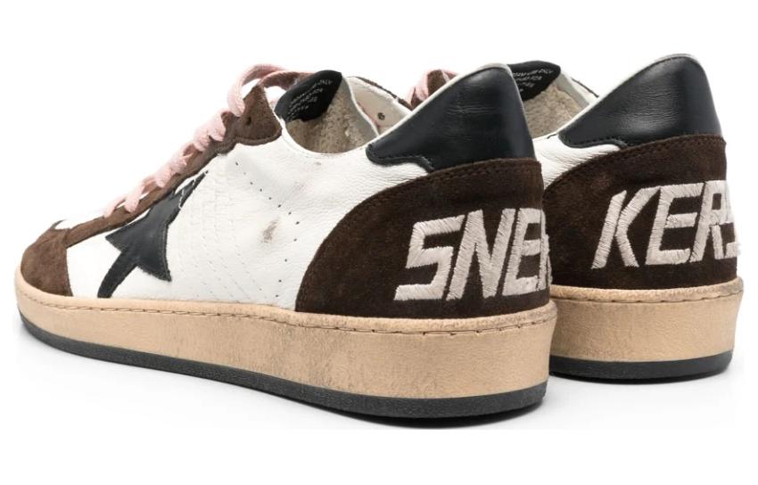 Golden Goose Ball Star 'White Brown Distressed' 圖 3