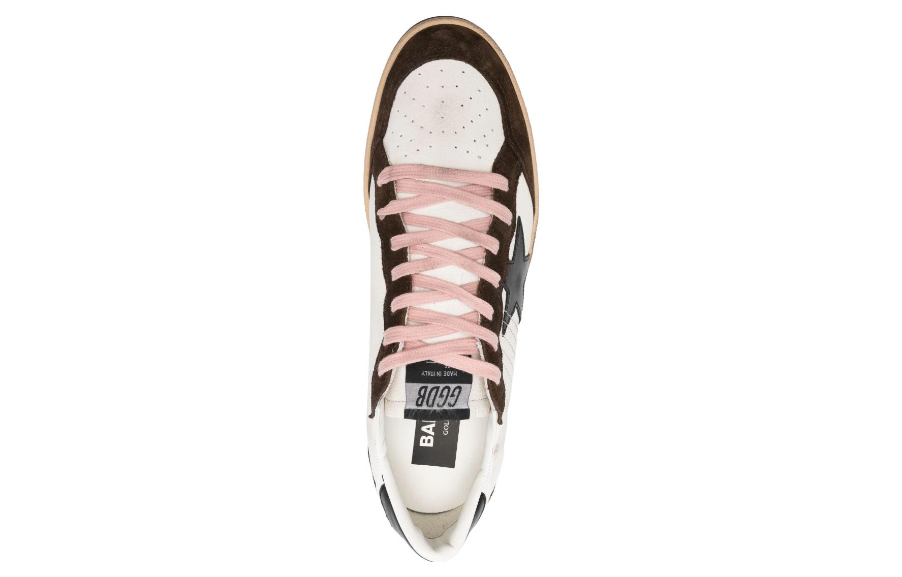 Golden Goose Ball Star 'White Brown Distressed' 圖 4