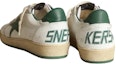 Shop Golden Goose Ball Star 'Putih Hijau' GMF00117.F000325.10502