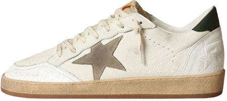 Golden Goose Ball Star 'White Grey Green' GMF00117.F003435.11207 Golden Goose Ball Star 'White Grey Green' GMF00117.F003435.11207