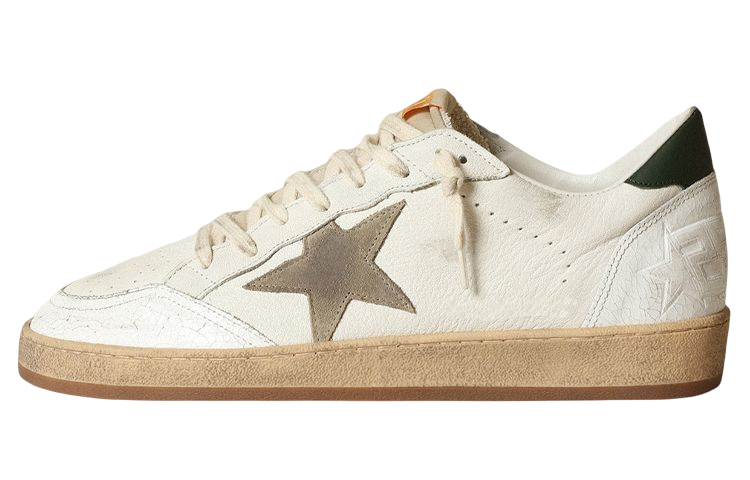 Buy 골든구스 볼스타 화이트/그레이/그린 (Golden Goose Ball Star 화이트/그레이/그린) GMF00117.F003435.11207