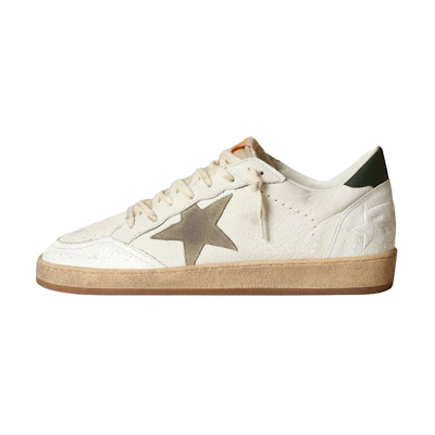 Golden Goose Ball Star 'White Grey Green'