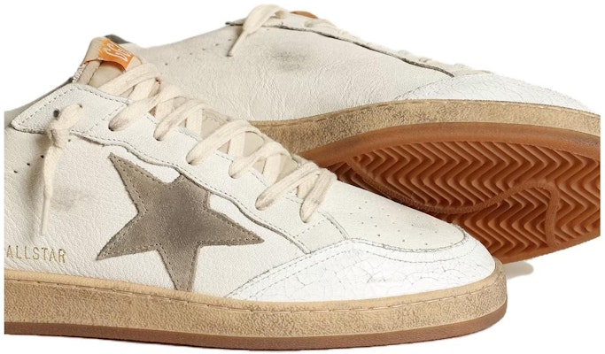 Golden Goose Ball Star 'White Grey Green' GMF00117.F003435.11207 Purchase Golden Goose Ball Star 'White Grey Green' GMF00117.F003435.11207