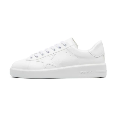 Golden Goose Ball Star 'White Leather'