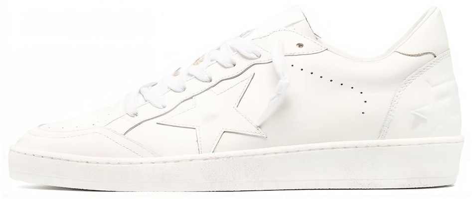Golden Goose Ball Star 'Kulit Putih Rendah' GMF00117.F004170.10100 Buy Golden Goose Ball Star 'Kulit Putih Rendah' GMF00117.F004170.10100