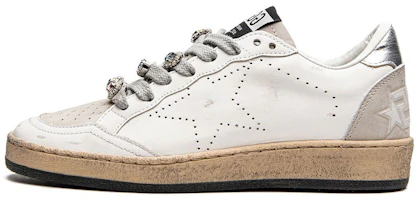 Golden Goose Ball Star 'White Leather Low-Top' GWF00243.F003143.10276 Golden Goose Ball Star 'White Leather Low-Top' GWF00243.F003143.10276