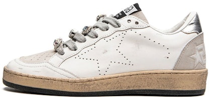 Golden Goose Ball Star 'White Leather Low-Top' GWF00243.F003143.10276 Golden Goose Ball Star 'White Leather Low-Top' GWF00243.F003143.10276