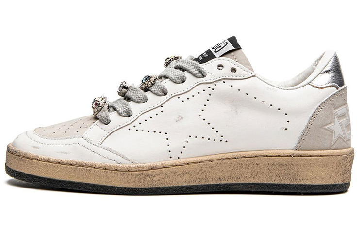 Golden Goose Ball Star 'White Leather Low-Top' GWF00243.F003143.10276