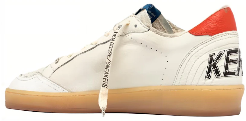 Golden Goose Ball Star ''Wit Rood Versleten'' GMF00117.F004199.10342 Shop Golden Goose Ball Star ''Wit Rood Versleten'' GMF00117.F004199.10342