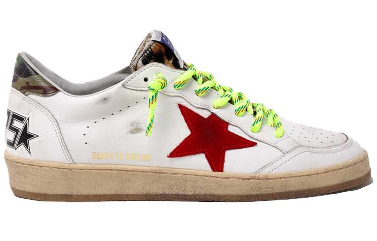Order Golden Goose Ball Star 'Blanco Rojo Verde' F36MS592.A83