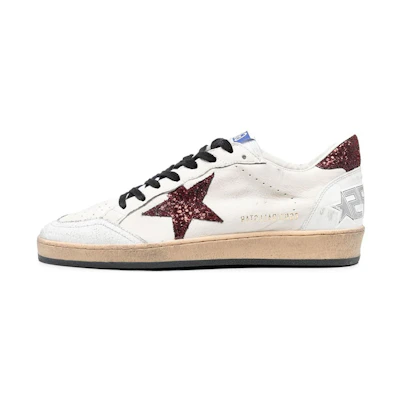 Golden Goose Ball Star 'White Red Star'