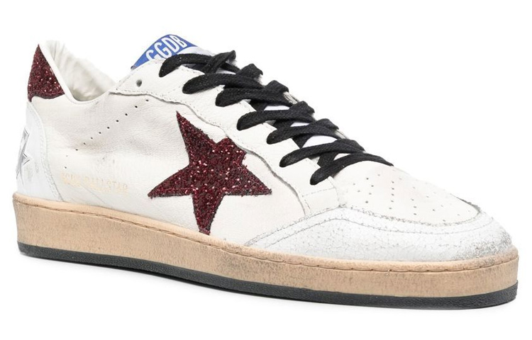 Golden Goose Ball Star 'White Red Star' 圖 2
