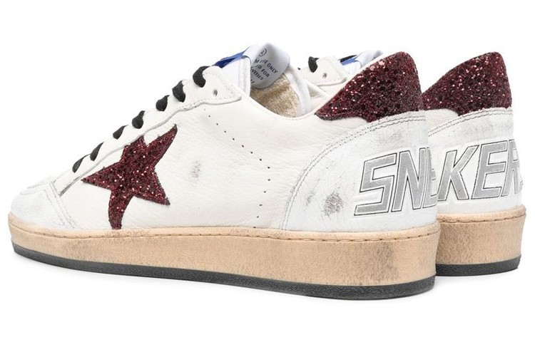 Golden Goose Ball Star 'White Red Star' 圖 4