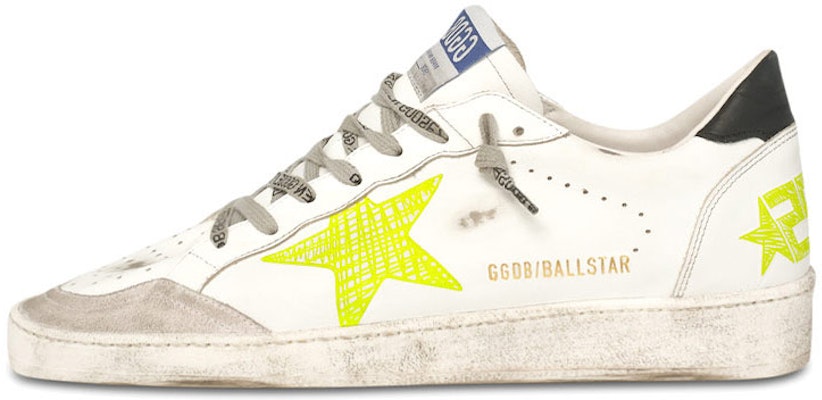 Golden Goose Ball Star 'Putih Kuning' GMF00117.F001468.10596 Buy Golden Goose Ball Star 'Putih Kuning' GMF00117.F001468.10596