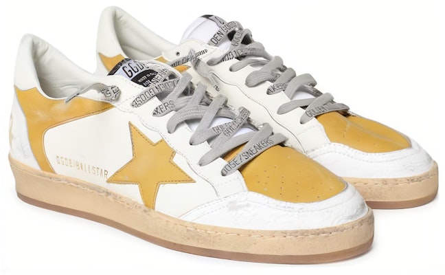 Golden Goose Ball Star 'Putih Kuning' GMF00327.F004171.11391 Lookbook Golden Goose Ball Star 'Putih Kuning' GMF00327.F004171.11391