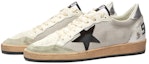 Lookbook Golden Goose Ball Star Perak Hitam Berkilau GMF00117.F003215.81780