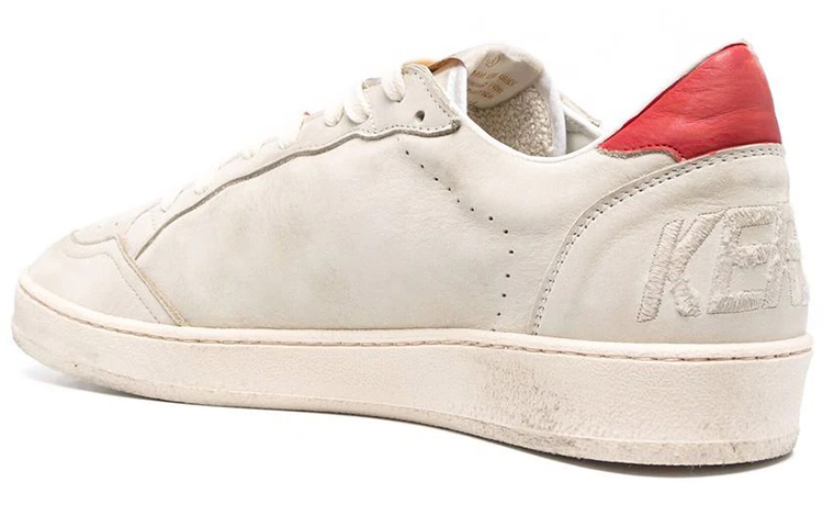 Lookbook Golden Goose Ballstar 復古打磨 时尚解構運動板鞋 米白色