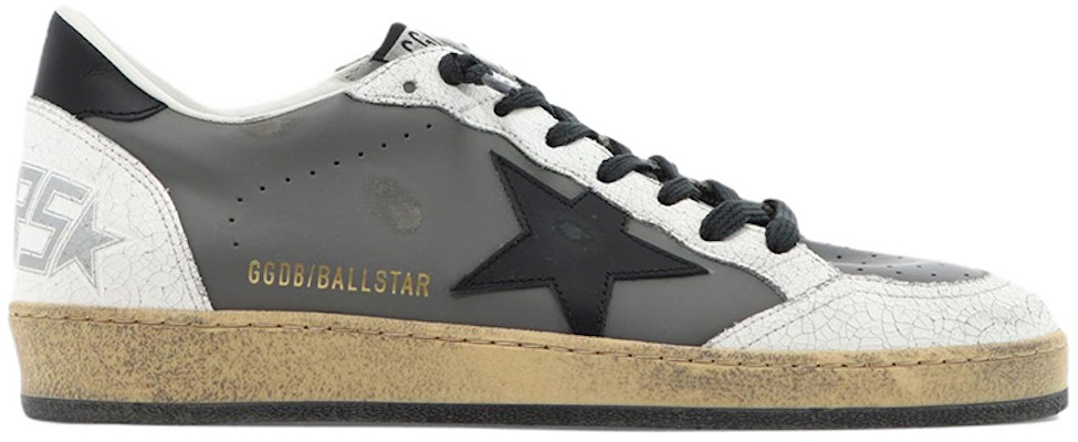Golden Goose Ballstar 'Kelabu Putih dengan Tampalan Bintang Tanda Tangan' GMF00117.F002517.60324 Order Golden Goose Ballstar 'Kelabu Putih dengan Tampalan Bintang Tanda Tangan' GMF00117.F002517.60324