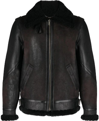 Golden Goose 黑色皮革外套 寬鬆版型 拉鍊設計 GMP00306P00119290100 Buy Golden Goose 黑色皮革外套 寬鬆版型 拉鍊設計 GMP00306P00119290100