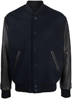 Golden Goose Black Patchwork Button-Up Jacket GMP00834P00061750654 Golden Goose Black Patchwork Button-Up Jacket GMP00834P00061750654