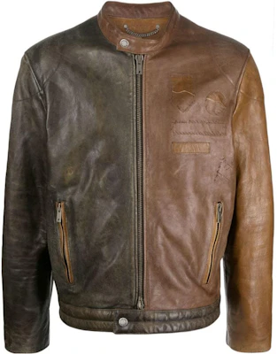 Golden Goose Colorblock Zip Pocket Long Sleeve Jacket Camel Brown GMP01453P00119555507 Buy Golden Goose Colorblock Zip Pocket Long Sleeve Jacket Camel Brown GMP01453P00119555507
