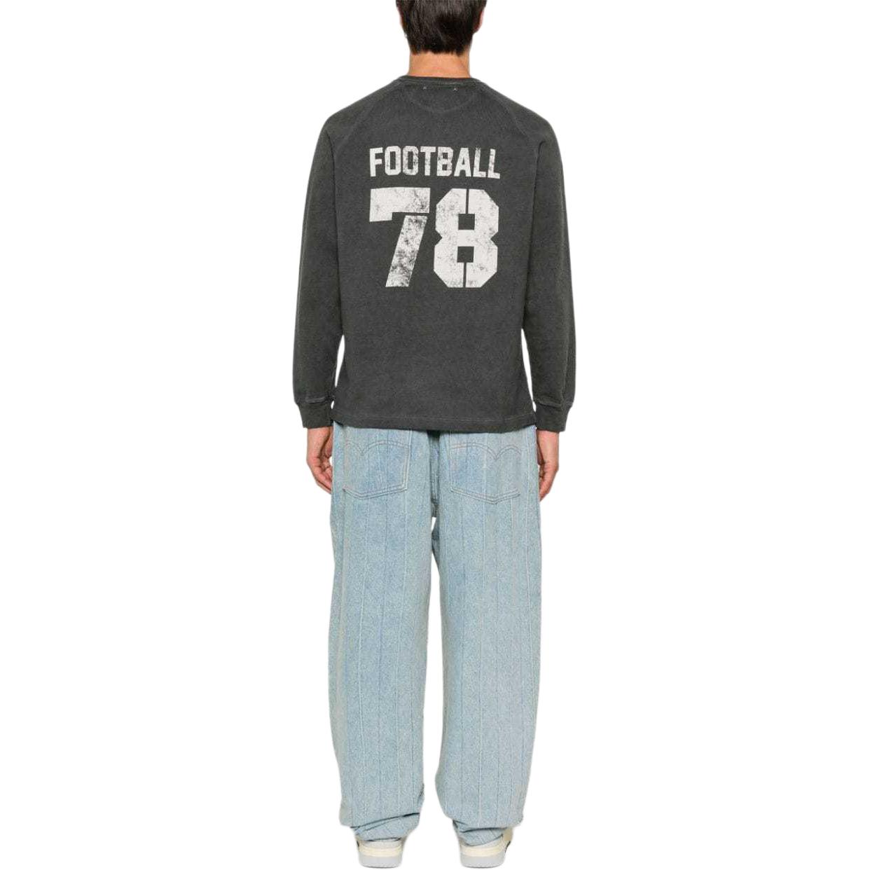 Details for 金鹅灰色对比印花Logo圆领卫衣 GMP02015-P001646-60445