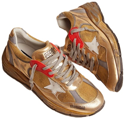 Golden Goose Dad-Star 'Coklat Merah' GMF00199.F001211.65120 Shop Golden Goose Dad-Star 'Coklat Merah' GMF00199.F001211.65120