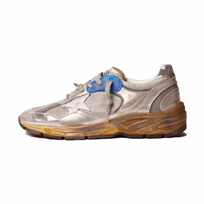 Golden Goose Dad-Star 'Silver Brown'