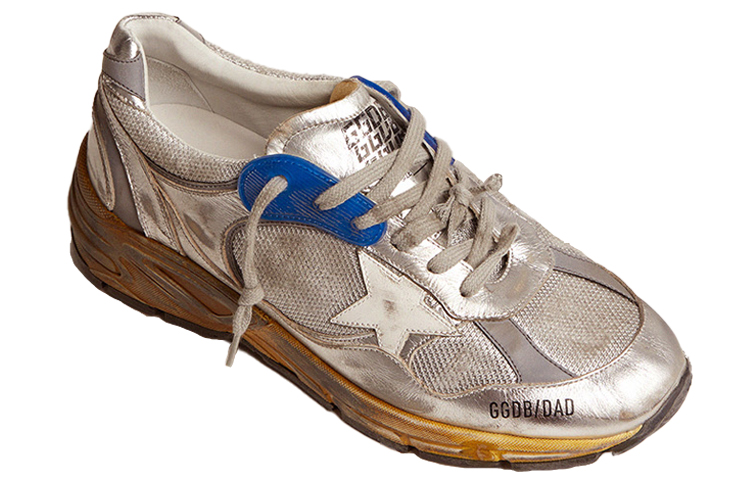 Shop 金鵝 Dad-Star 男款老爹鞋 銀棕色