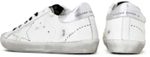Shop Golden Goose Deluxe Brand Baskets Basses ''Blanc Vieilli'' GMF00101.F000127.10212