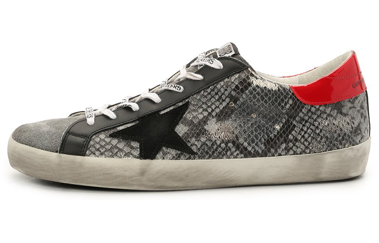 Golden Goose Deluxe Brand Low Top Sneaker 'Black Snake' GMF00101.F000349.80307