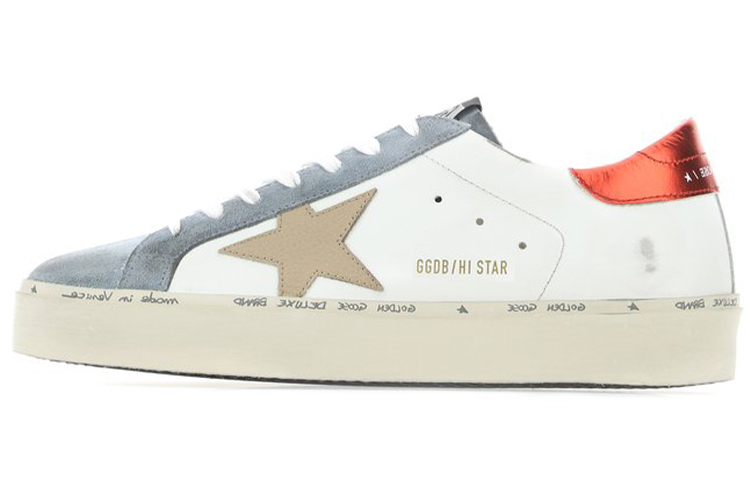 Buy 金鵝豪華品牌 做舊 透氣輕便休閒板鞋 灰白色