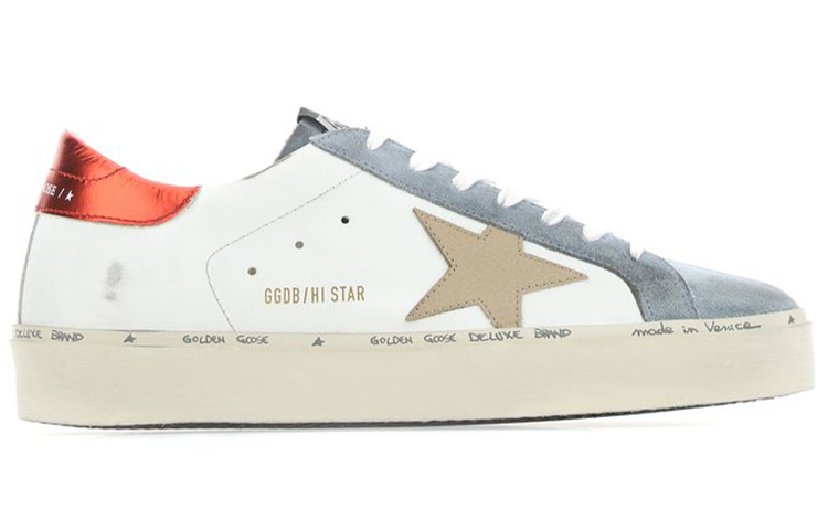 Golden Goose Deluxe Brand Skate Sneaker 'Distressed Grey White' 圖 2